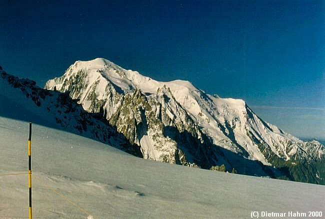 Mont-Blanc von Westen